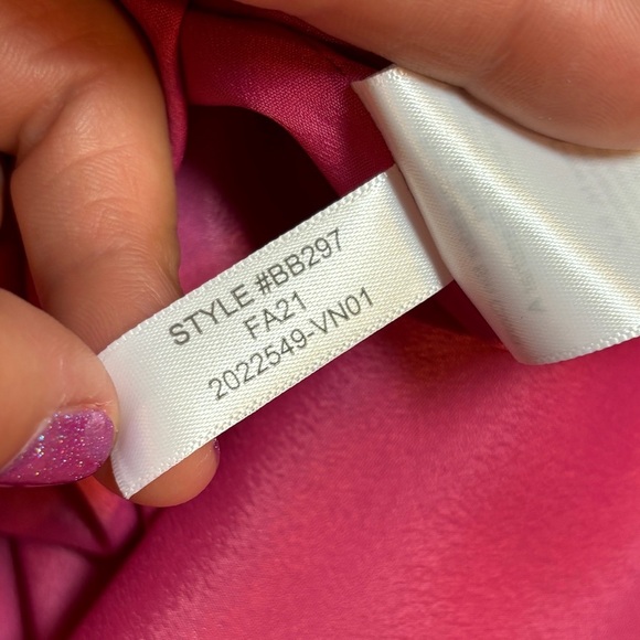 J Crew Womens Long Sleeve V-Neck Ruffle Blouse Size Small Pink Lightweight - Picture 7 of 12